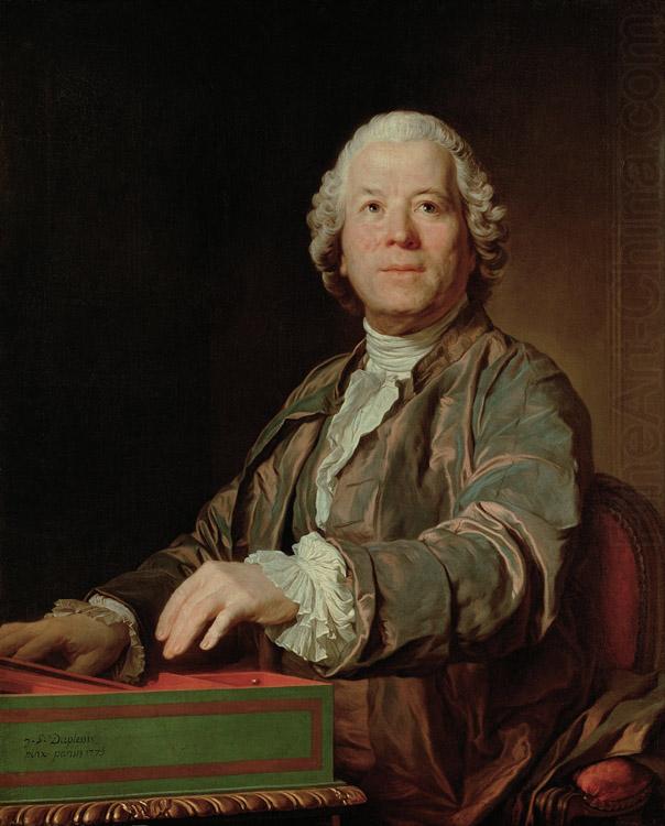 Portrait of Christoph Willibald Gluck (mk08), Joseph-Siffred  Duplessis